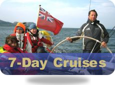 7 Days / Nights Scottish Sailing Holidays and Experience Mile Builder Cruises